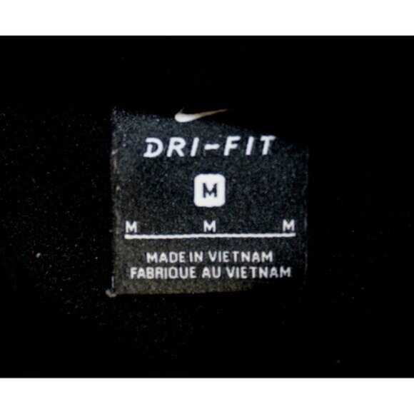 Mens Nike Dri Fit Canada Flag Hoodie Sweatshirt Pullover Medium Black 865979 - Picture 4 of 5